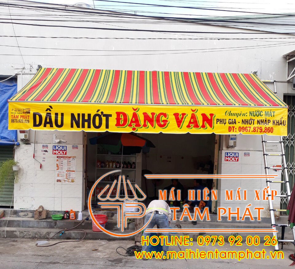 mái hiên quay tay giá rẻ ở Đồng Nai