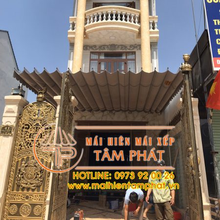 Lắp đặt mái hiên di động TPHCM gần đây giá rẻ 5 Mái hiên di động