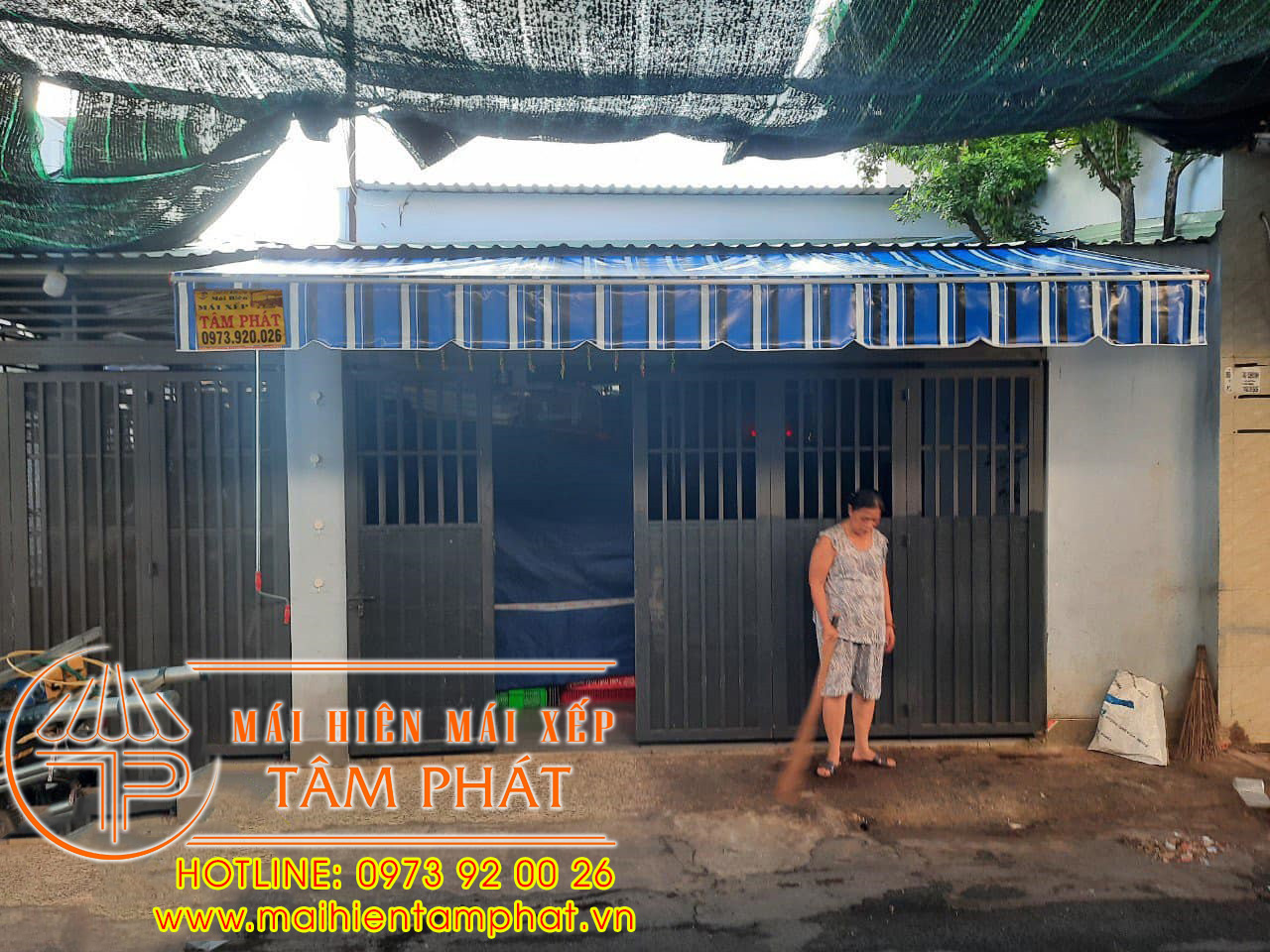 Mái che Bình Dương - mái xếp, mái hiên di động, bạt che giá rẻ 3 Lắp đặt Mái hiên Bình Dương đẹp, giá rẻ