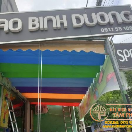 Mái che bạt xếp di động