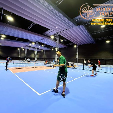 Mái che di động sân pickleball giá rẻ