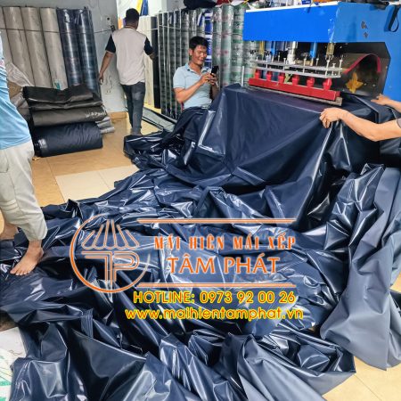 Địa chỉ xưởng gia công may ép bạt mái hiên, bạt mái xếp giá rẻ
