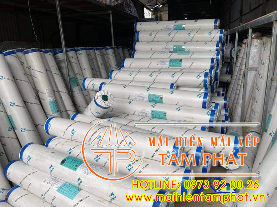 Bạt che MYUNG SUNG Hàn Quốc chính hãng giá rẻ tại kho 7 Kho bạt che, bạt xếp, bạt nhựa giá rẻ