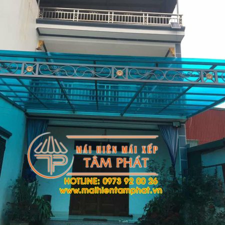 Mái che POLY lấy sáng cách nhiệt bền đẹp, giá rẻ