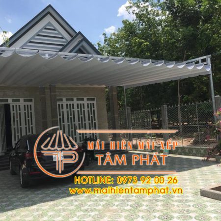 Mái bạt kéo che nắng Bình Dương