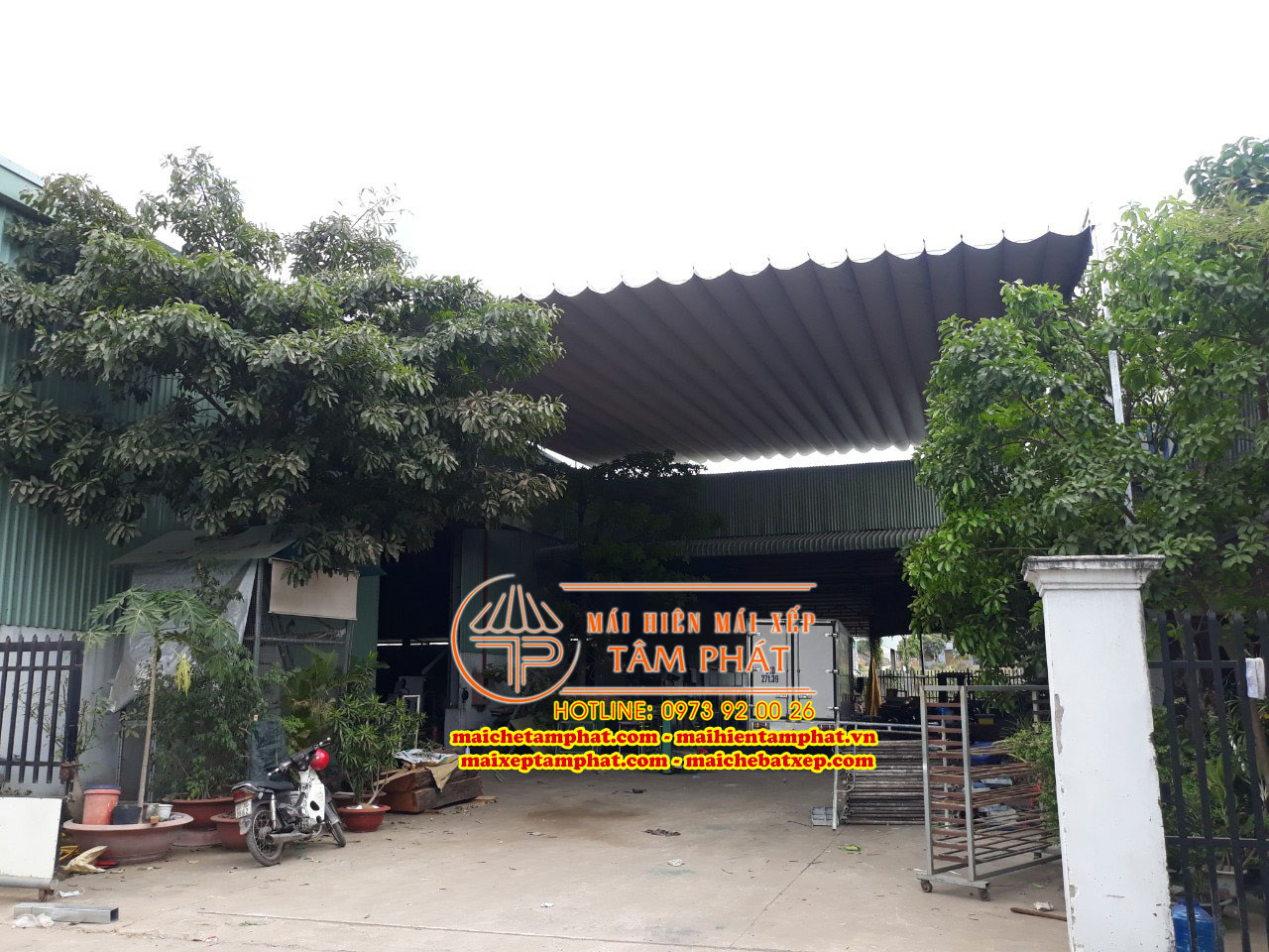 Mái Che, Bạt Che, Mái Hiên, Mái Xếp Long Bình Thủ Đức Giá Rẻ 2 Dịch vụ Mái Che, Bạt Che, Mái Hiên, Mái Xếp Long Bình Thủ Đức Gần Đây Uy Tín Của Mái Hiên Tâm Phát