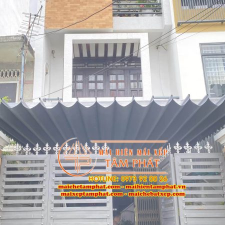 mái che mái xếp mái hiên di động Tâm Phát