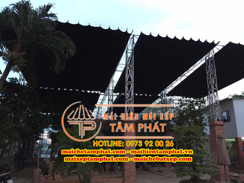 Mái xếp lượn sóng, mái che An Phú Bình Dương của Tâm Phát