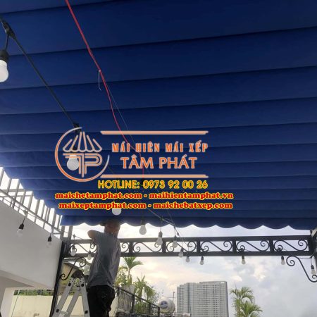 Mái che bạt kéo, mái hiên di động Tâm Phát