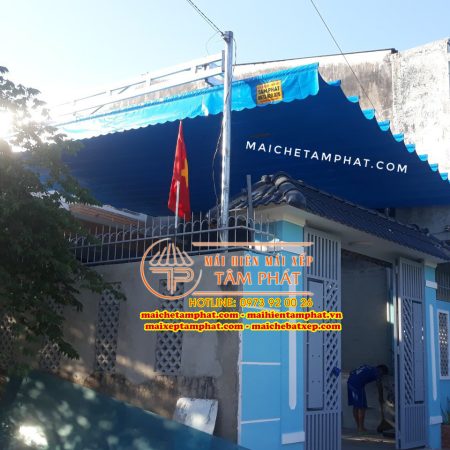Mái che bạt kéo, mái hiên di động Tâm Phát