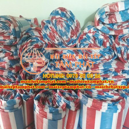 Bạt che Tâm Phát, bạt che nắng mưa loại tốt, bền bỉ