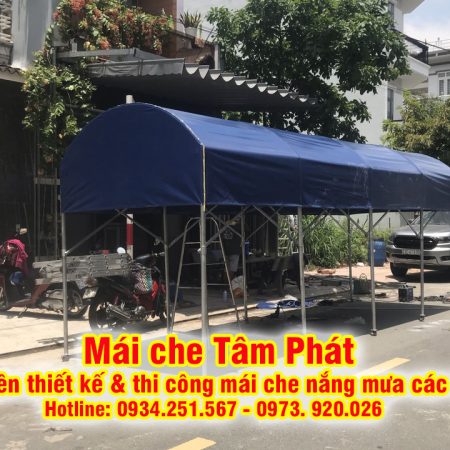 mái che gấp gọn Tâm Phát